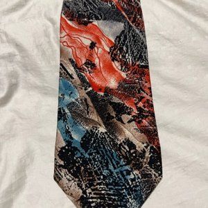 PROCHOWNICK - GEOMETRIC FLORAL - SILK TIE